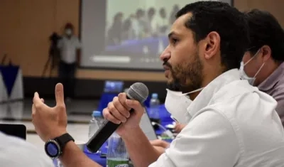 El Viceministro del Interior, Daniel Palacios.