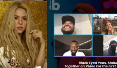 Shakira no estaba en la entrevista, pero hablaron de ella.