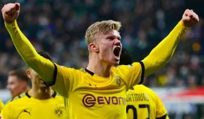 El delantero noruego Eaerling Haaland.