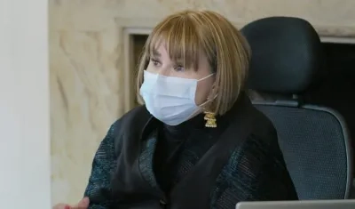 Alicia Arango Olmos, ministra del Interior.