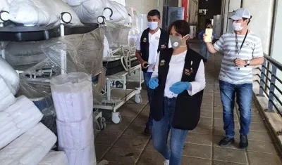 La Personera Distrital (e), Angélica Avila Goldfarb.