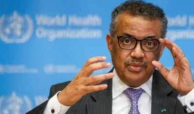 El director general de la OMS, Tedros Adhanom Ghebreyesus.