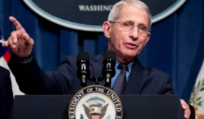  Anthony Fauci, principal epidemiólogo del Gobierno estadounidense.