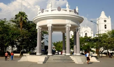 Plaza de Ciénaga.
