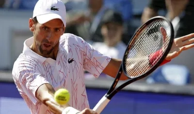 El mejor tenista del mundo, Novak Djokovic.