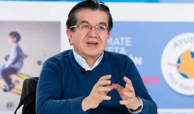 El Ministro de Salud, Fernando Ruiz.