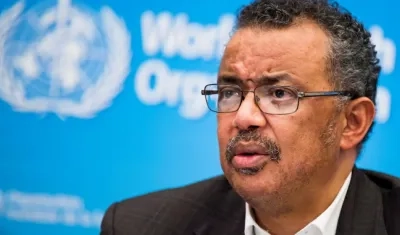 El director general de la OMS, Tedros Adhanom Ghebreyesus. 