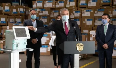 El Presidente de la República, Iván Duque.