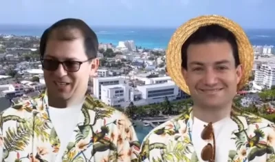 El Fiscal Barbosa y el Contralor Córdoba.