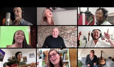 Participantes del video.