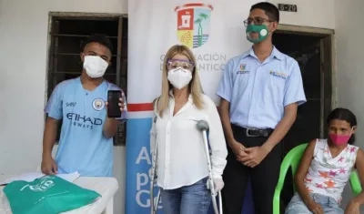 La Gobernadora del Atlántico, Elsa Noguera.