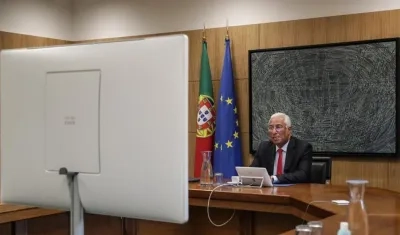 Primer ministro de Portugal António Costa.