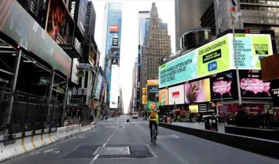 Aspecto de la ciudad de Nueva York.