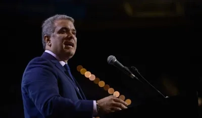 El Presidente en el foro ‘Retos y oportunidades para la inversión extranjera en Colombia’.