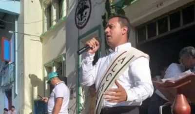  John Jairo Pulido Pulgarín, alcalde de La Palma (Cundinamarca).