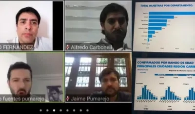 Concejo de Barranquilla en reunión virtual con el Alcalde.