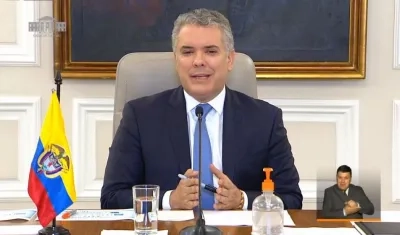 Iván Duque, Presidente de Colombia.