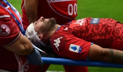 El guardameta colombiano David Ospina.