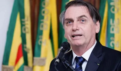 Jair Bolsanoro, presidente de Brasil.