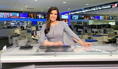 Alejandra Ortiz Chagín, presentadora barranquillera.