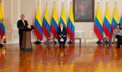 El Presidente de la República, Iván Duque.