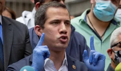 Juan Guaidó.