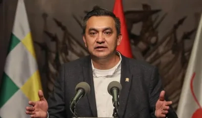  El ministro transitorio de la Presidencia de Bolivia, Yerko Núñez.