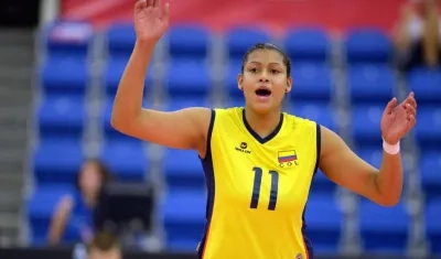 Colombiana Danna Escobar.