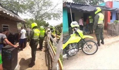 Operativos para prevenir las fiestas.