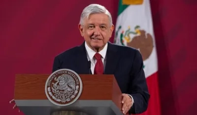 Andrés Manuel López Obrador, presidente de México.