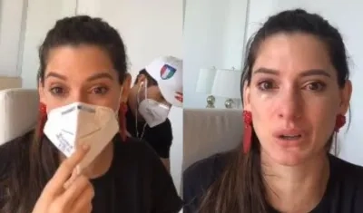 La exreina del Carnaval, Daniela Donado.