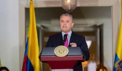 El Presidente de la República, Iván Duque.