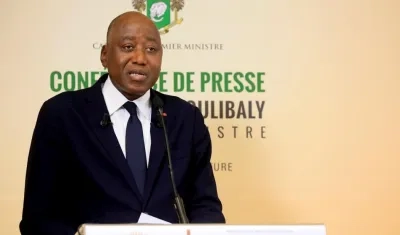  Amadou Gon Coulibaly, primer ministro de Costa de Marfil.