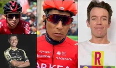 Egan Bernal, Esteban Chaves, Nairo y Rigo viajarán en este vuelo especial.