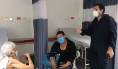 El médico Pedro Domínguez.