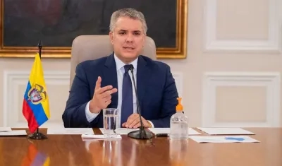 El Presidente de la República, Iván Duque.