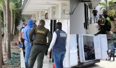 Patrulla Covid en el motel.