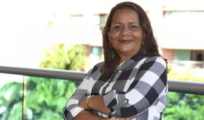 Emma Doris López, Coordinadora de la Red de Mujeres.