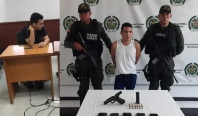 'Tommy Masacre' cuando fue capturado en marzo de este año.