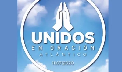 Logo de la jornada de oración Unidos en oración Atlántico.
