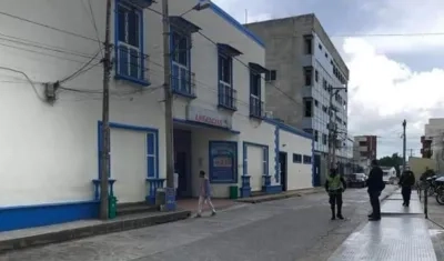 Clínica donde ocurrió el hecho en Sincelejo.