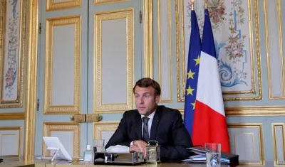 El presidente francés, Emmanuel Macron.