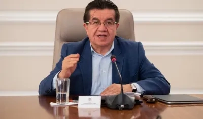 El Ministro de Salud, Fernando Ruiz.
