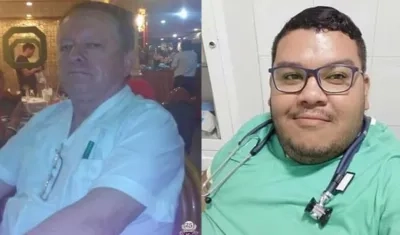 Roberto Angulo Arévalo y Michael Ortega Peluffo.