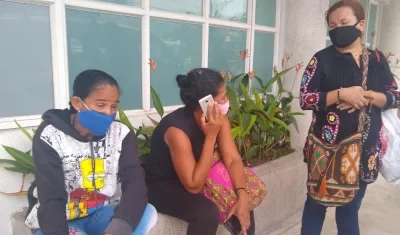 Clara Inés Díaz Ortíz, madre de Luis Miguel Marín Díaz.