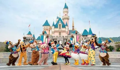 Parque temático de Disney.