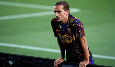 El jugador francés Antoine Griezmann.