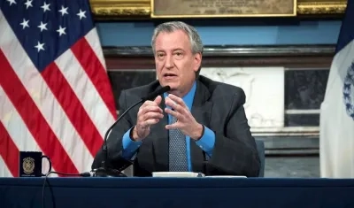 Bill de Blasio, Alcalde de Nueva York.