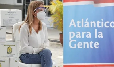 La Gobernadora del Atlántico, Elsa Noguera.