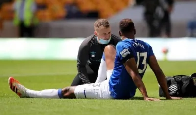 El colombiano Yerry Mina.